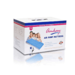Description Amkay Air Mattress with Air Pump offers Anti-decubitus, Anti-Bedsore Air Mattress with Compressor. You can relax and rejuvenate your muscles at home by Amkay Air Mattress, This is Simple, Reliable, and Easy to use with PVC Non-Toxic, Aluminium Motor Cover. Low Noise, Low Temperature and Low Vibration with Adjustable Pressure System. The maximum Weight Use for Mattress is - 110 KG. A air mattress is an alternating pressure mattress system developed for the comfort of the patients under-recovery, confined to the bed for more than 15 hours in a day. Such patients are likely to develop bedsores which later develop into pressure ulcers.
