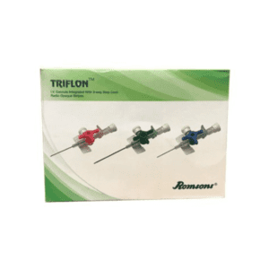 Romson IV Cannula with 3 Way Stopcock (Triflon)