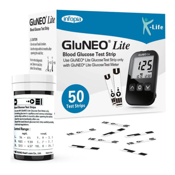 Gluneo Lite Blood Glucose Strip