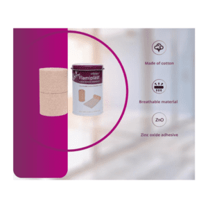 Flamiplast (Elastic Adhesive Bandage B.P.)