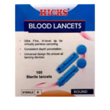 Hicks Blood Lancet Round