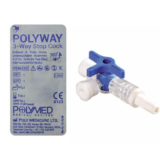 Polymed Polyway Three Way Stop Cock